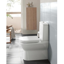 Vas WC stativ Villeroy & Boch, O. Novo, monobloc, alb alpin