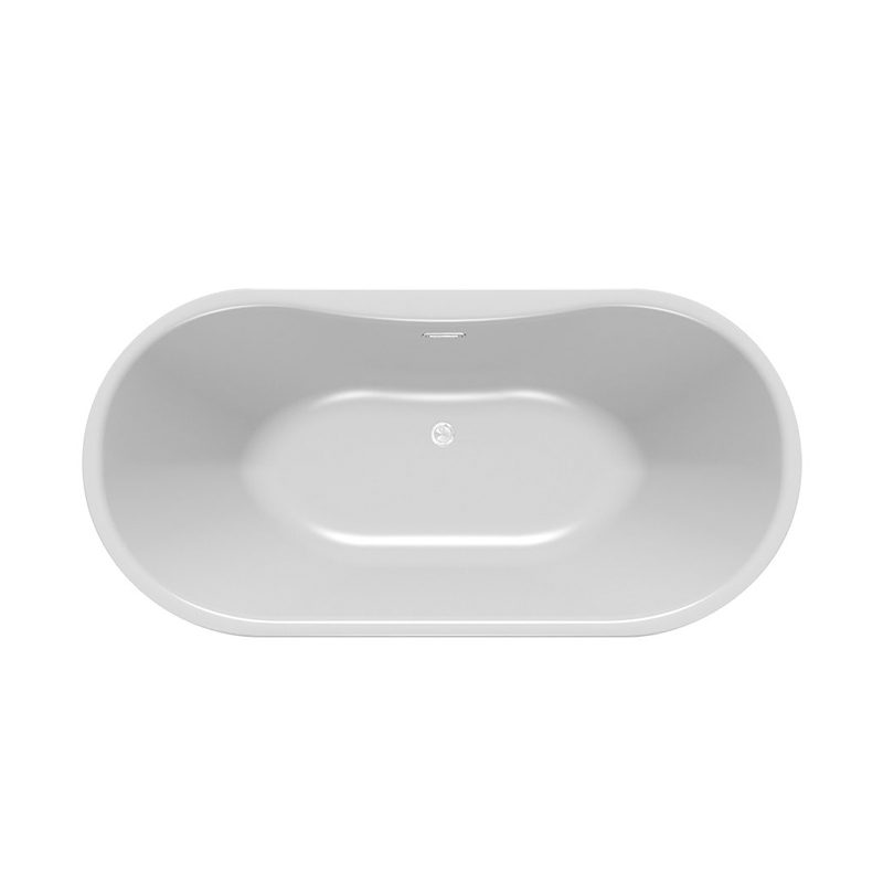 Cada de baie freestanding Kolpasan, Comodo, 185 cm, alb