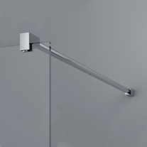 Paravan dus SanSwiss, Easy, 90 x 200 cm, profil crom lucios