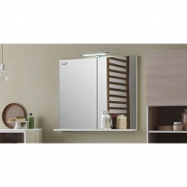 Oglinda cu polita Kolpasan, pentru mobilier Lana 65 cm, lemn deschis