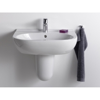 Lavoar suspendat Villeroy & Boch, O.Novo, cu preaplin, 65 cm, alb alpin
