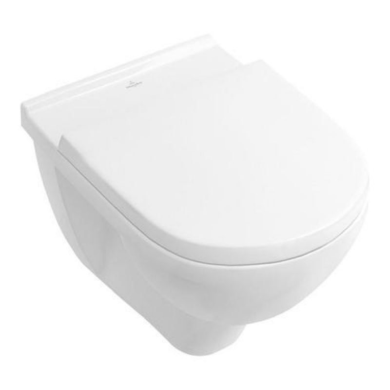 Capac WC Villeroy-Boch, O.Novo, soft close, alb alpin