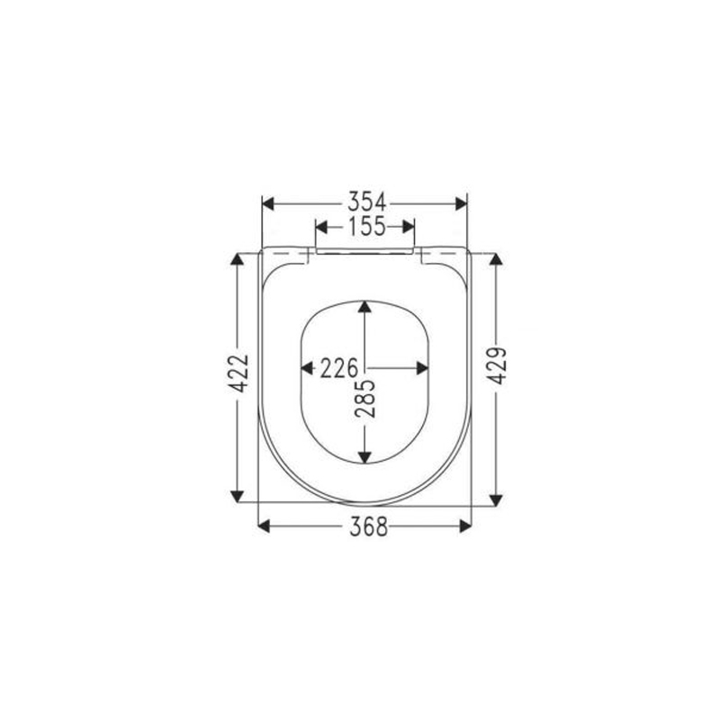 Capac WC Villeroy-Boch, O.Novo, soft close, alb alpin