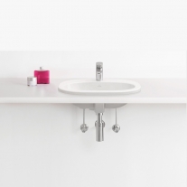Lavoar incastrat Villeroy & Boch, O.Novo, oval, 56 cm, alb alpin