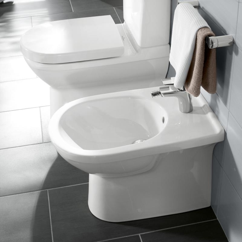 Bideu stativ Villeroy & Boch, O.Novo, rectificat, alb