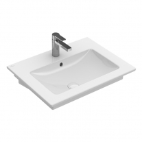 Lavoar Villeroy-Boch, Venticello, pentru mobilier, dreptunghiular, 65 cm, alb alpin