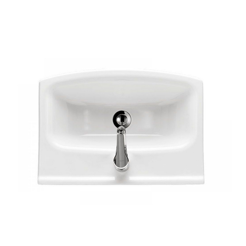 Set mobilier si lavoar Cersanit, Sati, 51 x 38 cm, alb