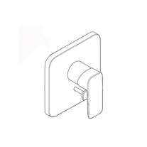 Baterie incastrata cada-dus Kludi, Pure & Style, crom