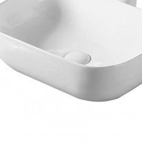 Lavoar pe blat Fluminia, Fides, alb, 48.5 x 39.5 cm