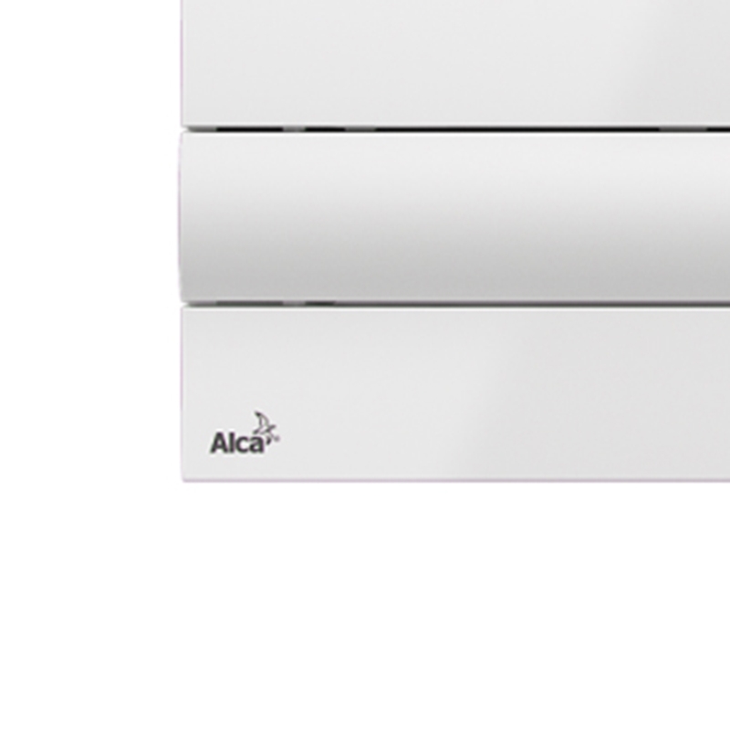 Clapeta actionare Alcaplast, Basic, alb lucios