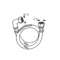 Furtun de mare presiune, Kludi, Nirosta, pentru Rotexa Multi