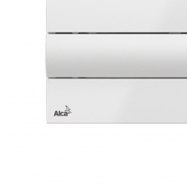 Clapeta actionare Alcaplast, Basic, alb lucios