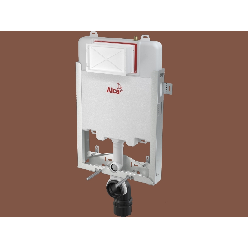 Rezervor incastrat Alcaplast, Renovmodul, slim, pentru montare in zidarie, pentru vas wc suspendat