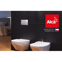 Rezervor  incastrat Alcaplast, Renovmodul, slim, pentru montare in zidarie, pentru vas wc suspendat
