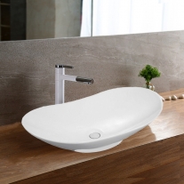 Lavoar pe blat Fluminia, My Pleasure, alb, 63.5 x 37.5