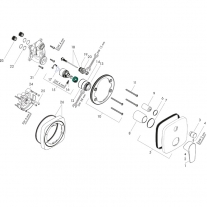 Baterie cada dus, Hansgrohe, Talis E, Crom