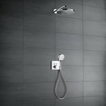 Baterie cu termostatat Hansgrohe, ShowerSelect, cu 2 functii, crom