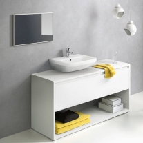 Baterie lavoar cu ventil push-open, Hansgrohe, Logis 70, Crom