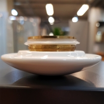 Ventil Fluminia, fara preaplin, cu capac ceramic, alb
