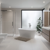 Cada Freestanding, Cersanit, Crea, ovala, alb