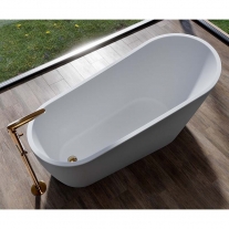 Cada Freestanding, Cersanit, Zen, ovala, alb