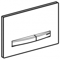 Clapeta de actionare, Geberit, Sigma50, negru