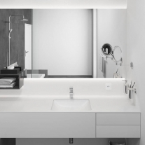 Baterie lavoar, Hansgrohe, Vernis Shape 100, cu ventil pop-up, crom