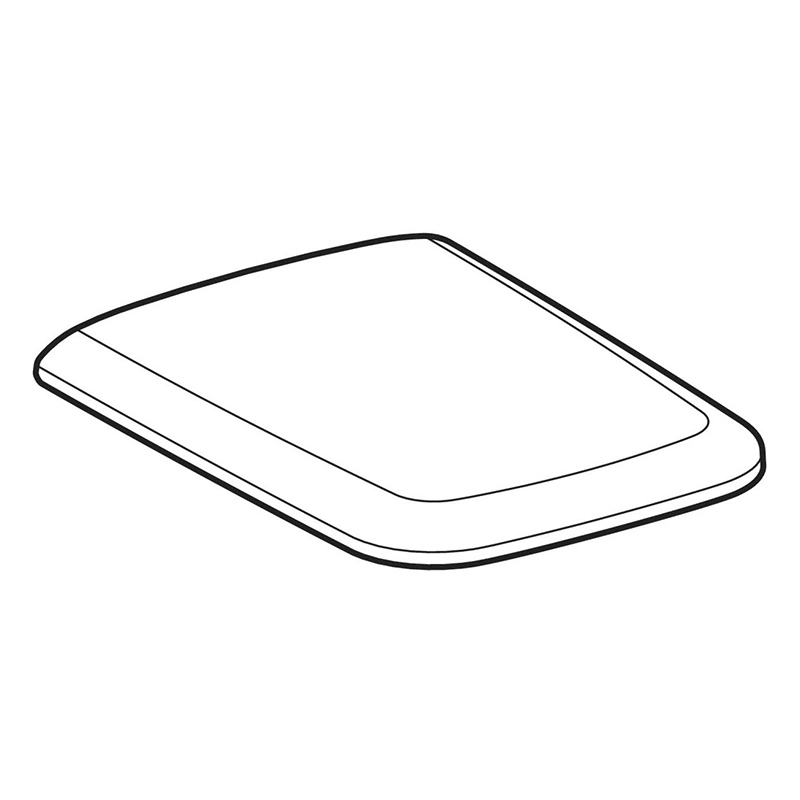 Capac WC Geberit, iCon, cu quick release, alb