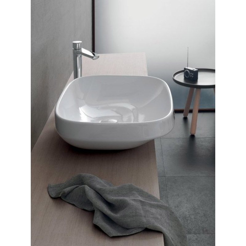 Lavoar pe blat, Hatria, Abito, 58 cm, alb