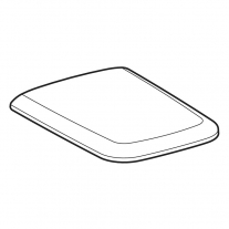 Capac WC Geberit, iCon, cu quick release, alb