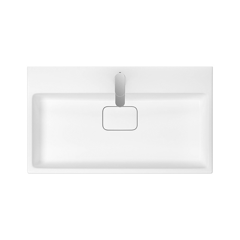 Lavoar pentru mobilier Cersanit, Virgo, 80 cm, alb