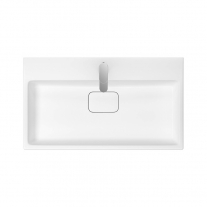 Lavoar pentru mobilier Cersanit, Virgo, 80 cm, alb