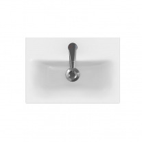 Lavoar slim pentru mobilier, Cersanit, Moduo, 60 x 38 cm, alb