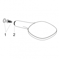 Para de dus, Hansgrohe, Raindance Select E 120, 3 jeturi, bronz periat