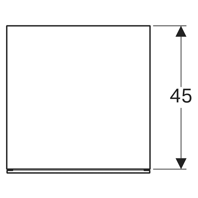 Mobilier suspendat, Geberit, Xeno2, cu 2 sertare, gri-bej
