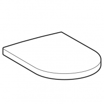 Capac WC Geberit, iCon, soft close, alb