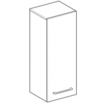 Dulap inalt suspendat, Geberit, Selnova Square, 85 cm, lava mat