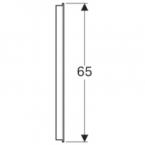 Oglinda cu iluminare LED, Geberit, Option Basic, dreptunghiulara, 60 x 65 cm