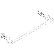 Portprosop Hansgrohe, Logis Universal, 60 cm, crom