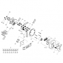 Baterie dus termostatata, Hansgrohe, ShowerSelect S, alb mat