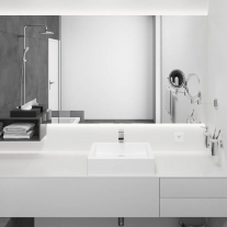 Baterie lavoar fara ventil, Hansgrohe, Vernis Shape 190, crom