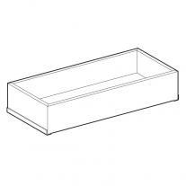 Cutie de depozitare, Geberit, Acanto, 33,5 cm, stejar mistic