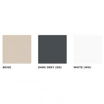 Dulap inalt suspendat, Kolpasan, Vittoria, cu 1 usa si 2 sertare, alb