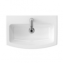 Lavoar suspendat Cersanit, Easy, 70 cm, alb
