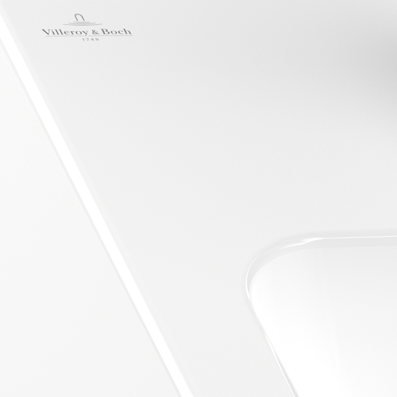 Bideu suspendat Villeroy & Boch, Venticello, alb