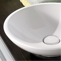 Lavoar pe blat Villeroy & Boch, Loop & Friends, rotund, 43 cm, alb