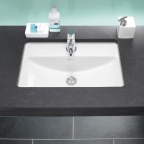 Lavoar sub blat Villeroy & Boch, Loop & Friends, 41 cm, alb alpin