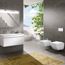 Bideu suspendat Villeroy & Boch, Venticello, alb