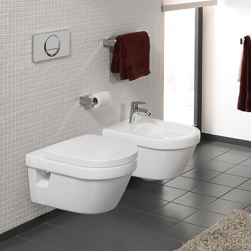 Capac WC Villeroy & Boch, Architectura, XXL , soft close, alb