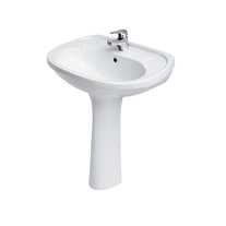 Piedestal pentru lavoar Cersanit, Roma, 65,5 cm 